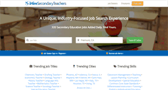 Desktop Screenshot of ihiresecondaryteachers.com